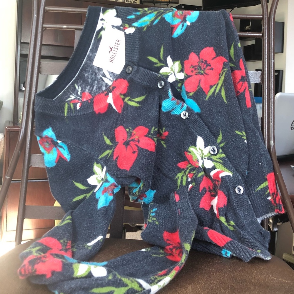 Flower print Cardigan